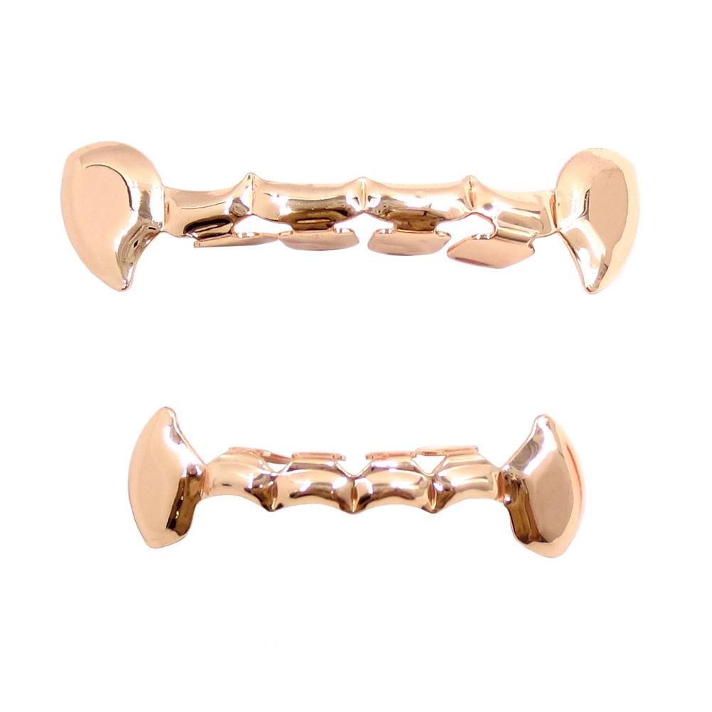 Personalizované Hip-Hop Tesáky Zlaté Zuby Grillz Zlaté Falešné Zuby