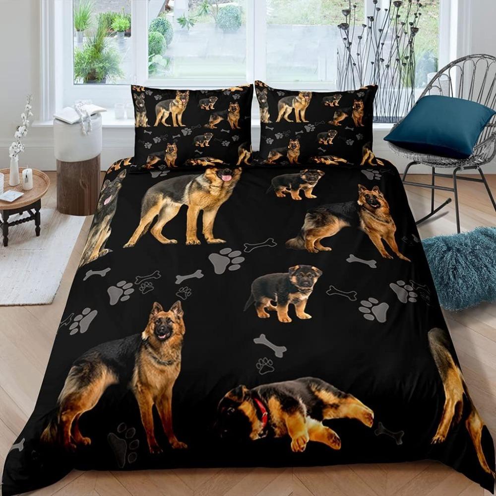 Animal patternDuck Cute Duvet Cover Bedding Set 3-Piece Teenager Boys Girls Microfibre  Set  Room Decoration Adultduvet Cover