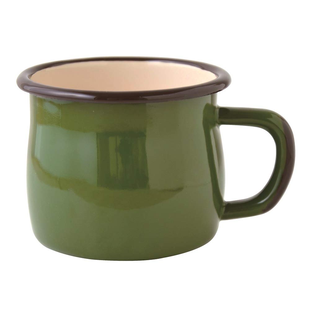 HUNTSMANS Enamel Mug, River Gum Green, 380ml