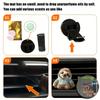 Clip decorativa per bocchetta d'aria dell'auto, bradipo 2D piatto e carino, diffusore (fragranza non inclusa), decorazione per interni auto, clip per aromaterapia, ideale per regali di festa