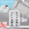 Tool Kettle 2 In 1 Portable Silicone Ice Ball Maker Kettle Creative Ice Cube Mold Kitchen Bar Gadgets Ice Hockey Lattice Making