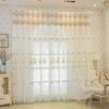 European Embroidery Curtain Curtain Floor To Ceiling Window Balcony Screen Bedroom Embroidery Window Screen