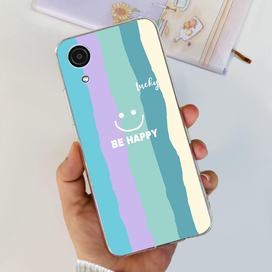 For Cover Samsung Galaxy A03 Core Phone Case Stylish Flower Butterfly Soft Silicone Clear Cover For Samsung A03 Core A032F Coque