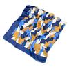 Spring and summer Korean version of the new graffiti design simulation silk scarf women's daily travel sunscreen large shawl commuter scarf