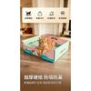 Disposable Foldable Large Portable Travel Temporary Cat Litter Box For Cats
