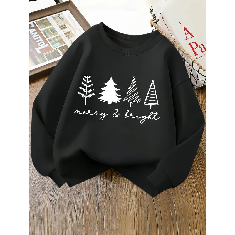 European sizes [Fashion Sweatshirt] Kids  Fashion Casual Printed Sweatshirt with Round Neck 110