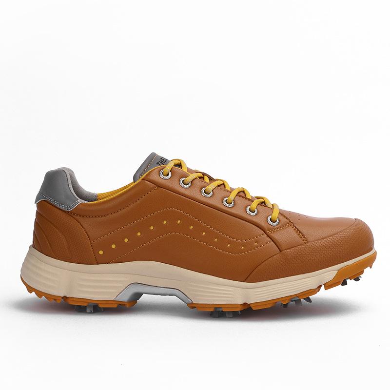 Brand THESTRON Size US 7-15 Pro Golf Shoes For Men Women With Spike Breathable Anti-Slip Outdoor Golfer Sneakers