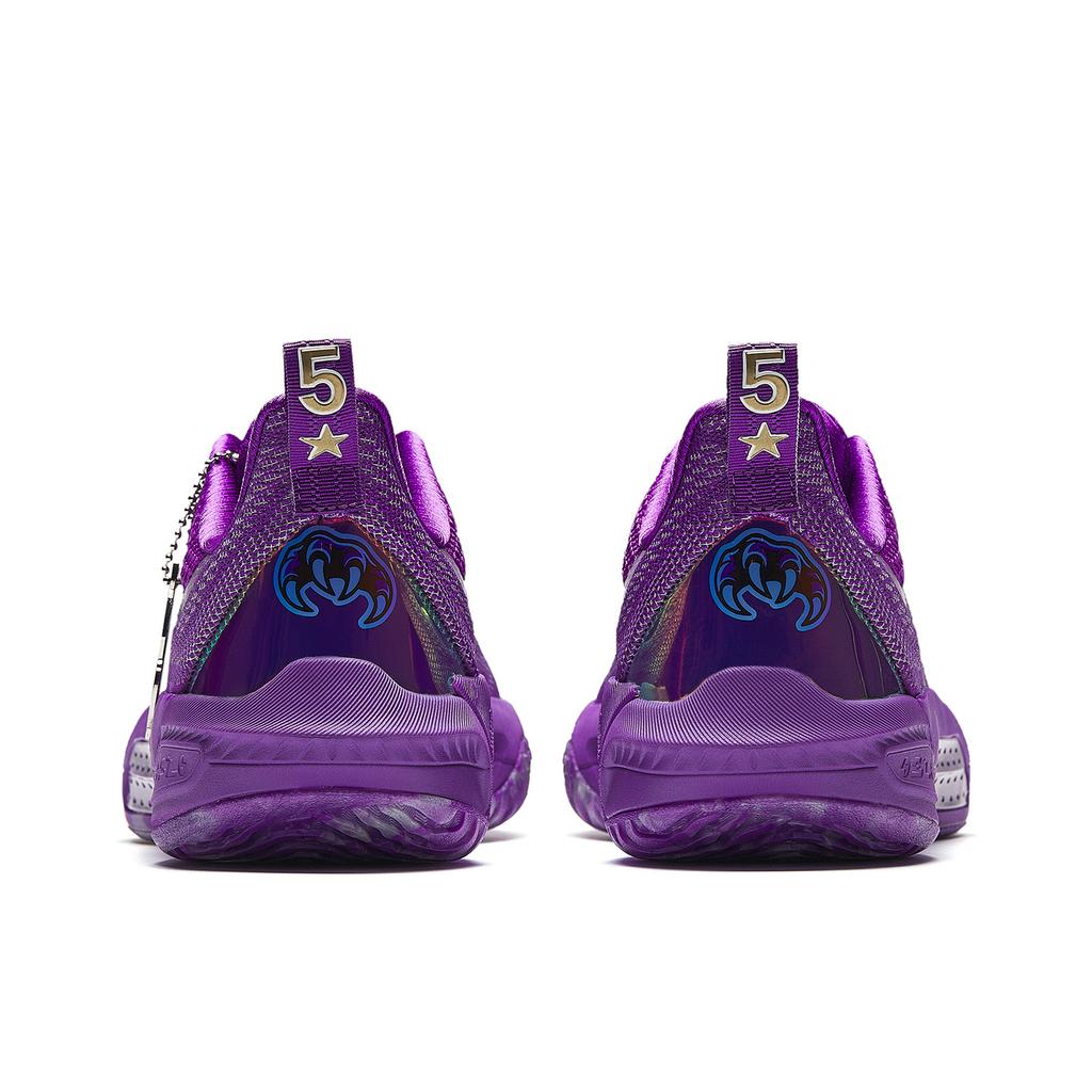 Anta Speed Decision 7 Professional Basketball Shoes Men sneaker Purple 912621608-1