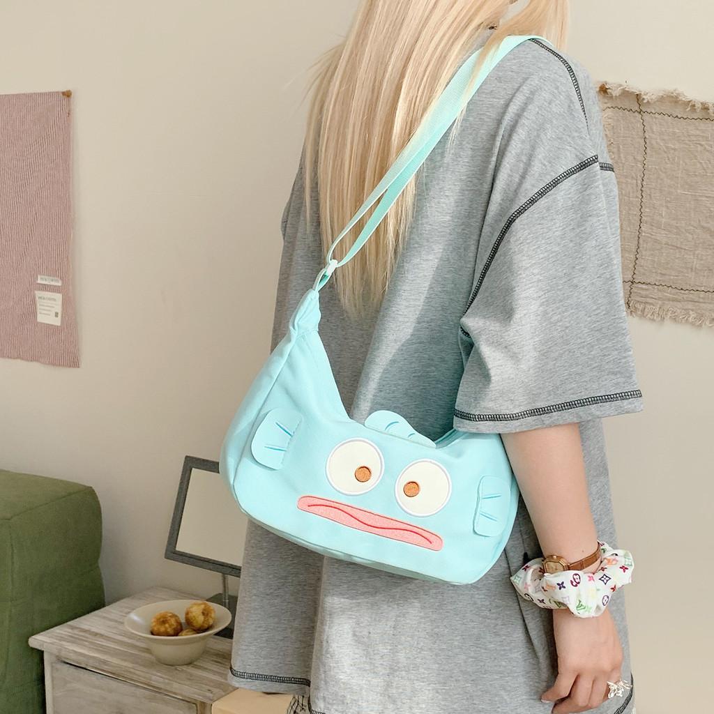 Lightweight Cute Cat Bag Teens Nylon Illustration Casual Outings