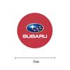 2Pcs Car Anti Slip Mat Coaster Water Cup Slot For Subaru Outback Ascent Levorg Smart Forester Impreza Tribeca Legacy STI Mpreza Y4