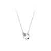 Mobius Necklace Women'S Light Luxury Niche High-End Design Sense Collarbone Chain Fashionable And Versatile