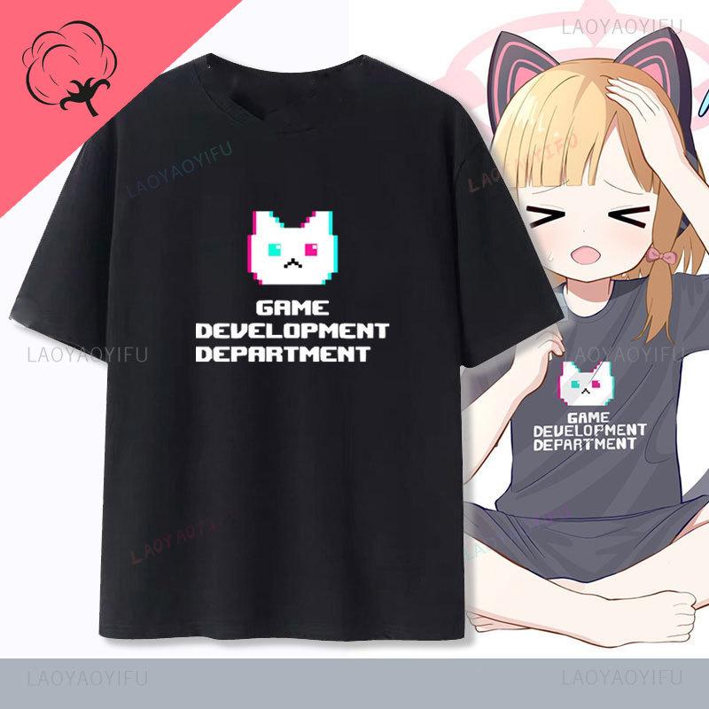 

Blue Archive Cosplay TShirt Sugar Rush Women Y2k Clothes Popular Fashion Cotton Unisexga Crew Neck Harajuku Anime Graphic T Shirts S
