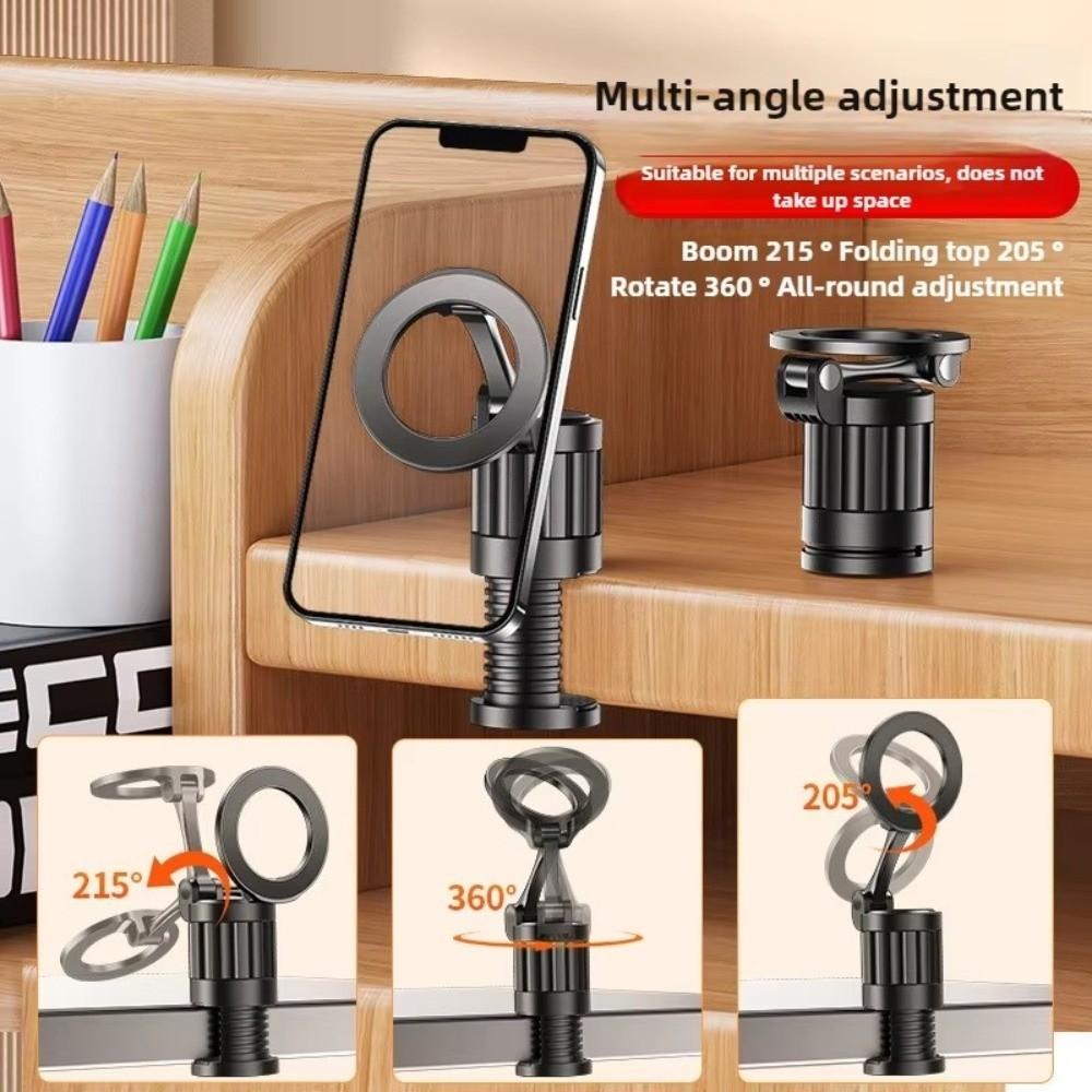 Metal Magnetic Phone Holder 360° Rotating Travel Phone Holder Phone Holder Phone Stand  Airplane