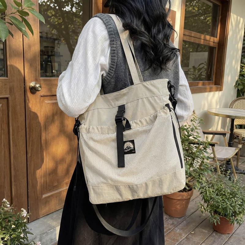 Large Capacity Tote Bag Women's Handbag Student Class Shoulder Bag