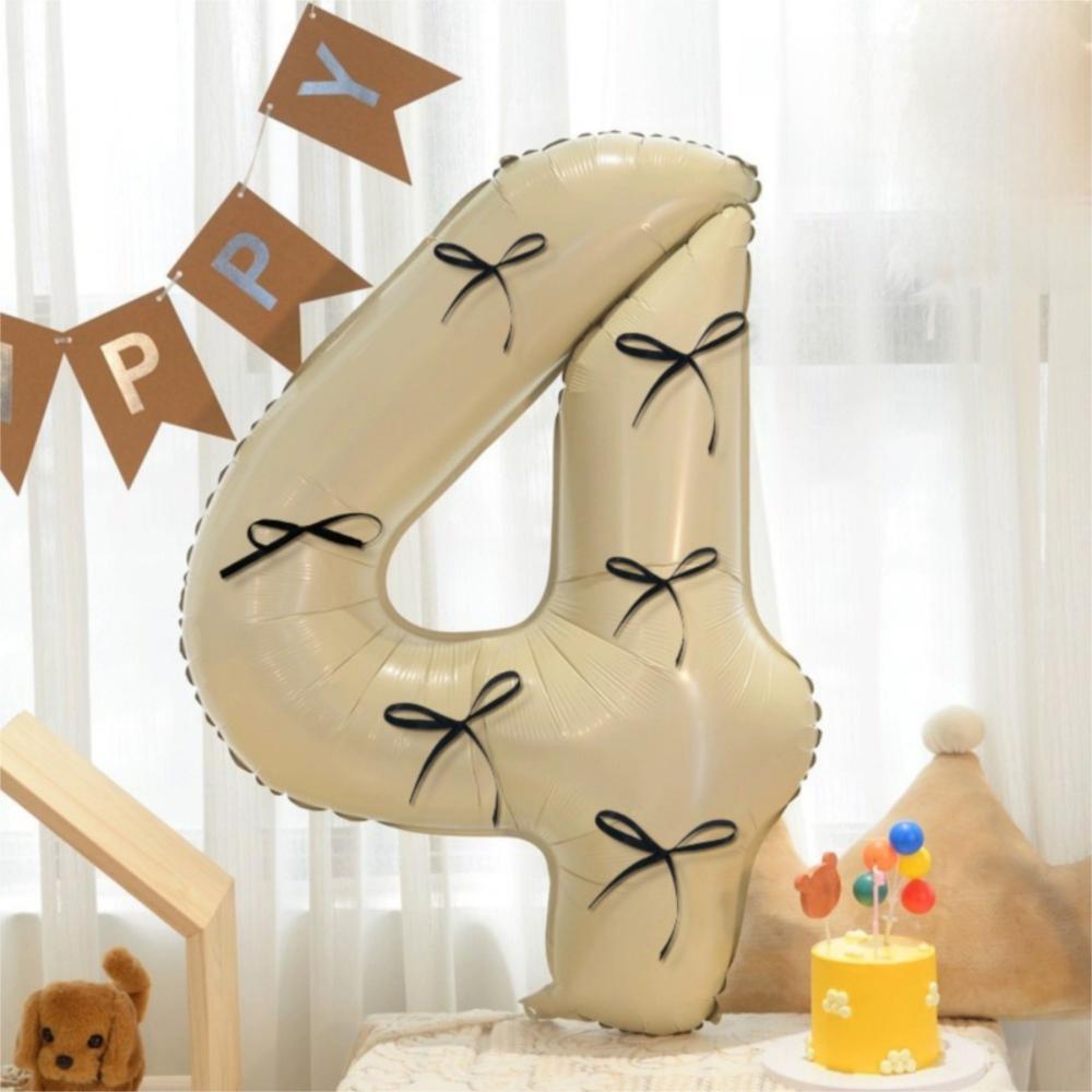 Aluminum Foil 0-9 Years Old Balloons 32inch Wedding Decorations Number Balloons  Birthday Party