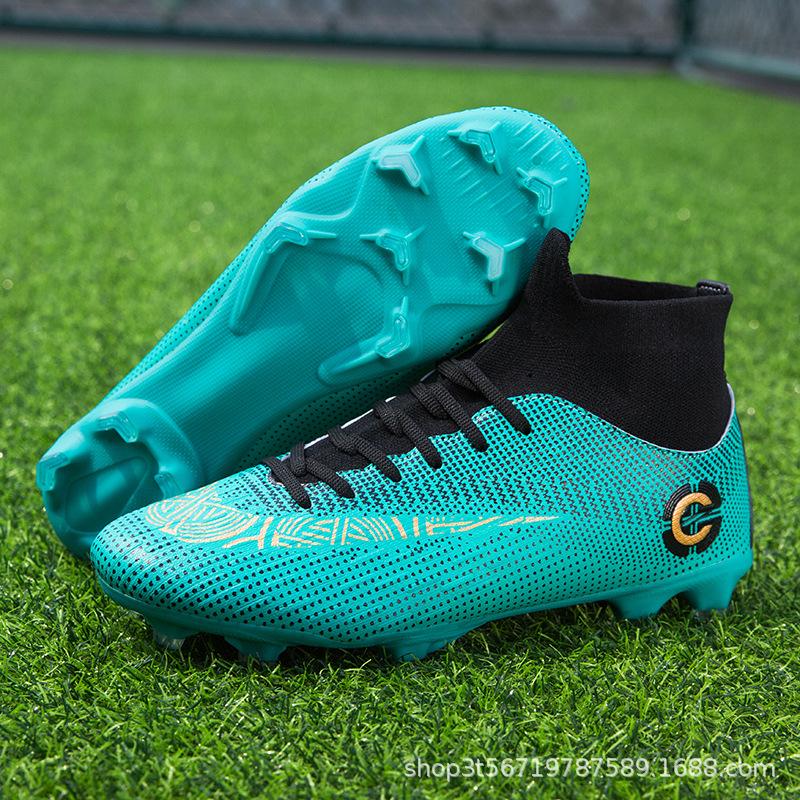 

Футбольные бутсы большого размера 46-49 с высокими длинными шипами для искусственной травы - для мальчиков и девочек 37