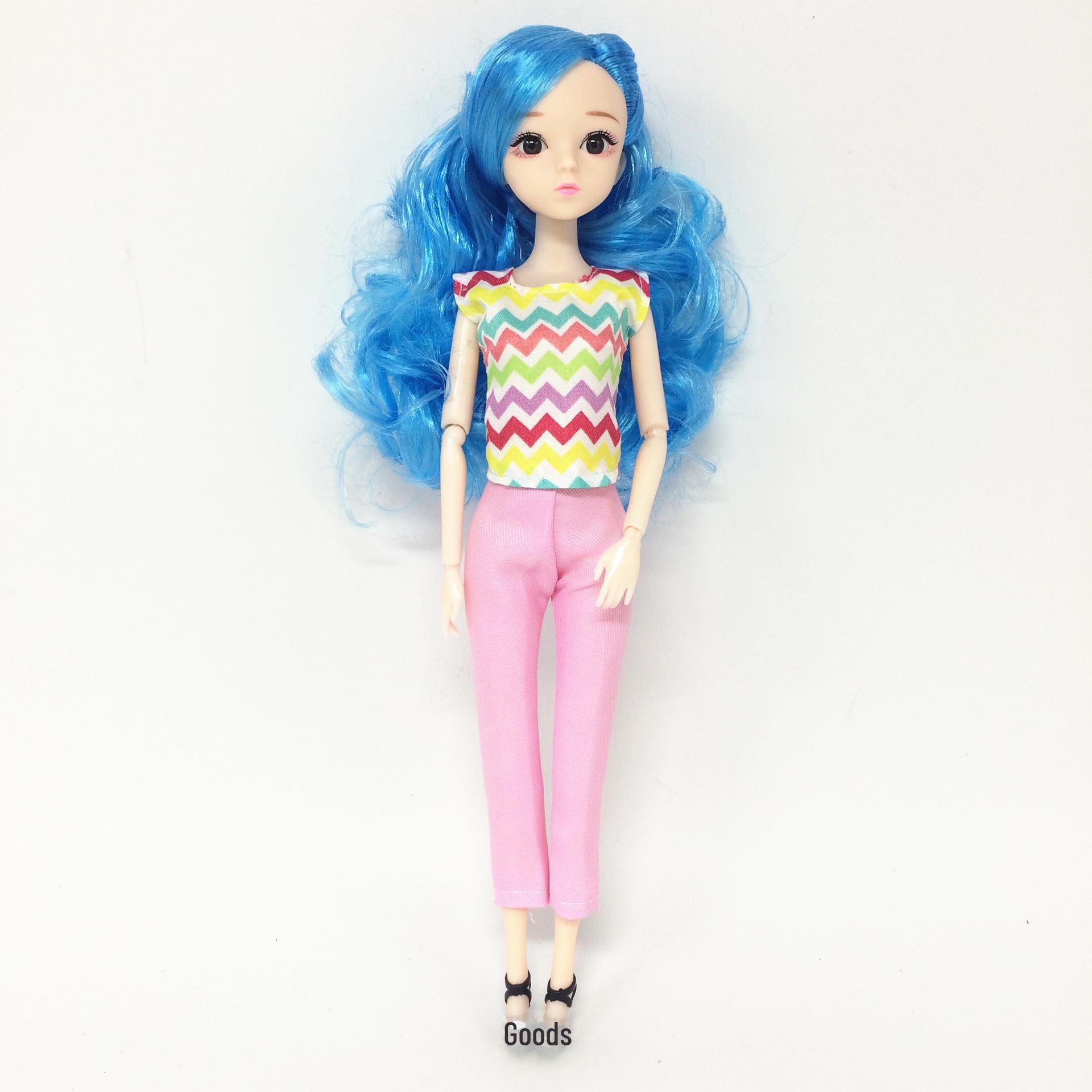 

Набор модных кукол: 6 аксессуаров, 2 наряда, юбка, брюки, шорты Single Clothes (For 30cm, No Doll)