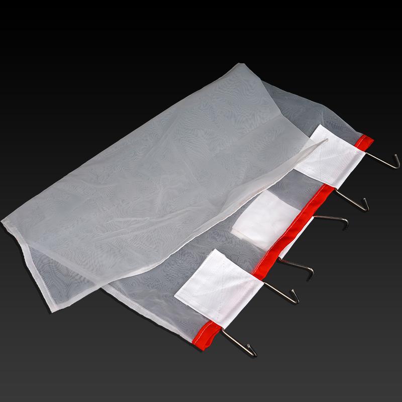 1 Stück Quadratisches Honigsieb Netz Verunreinigungen Filtration Nylon-Filtergewebe Imkerei Filterbeutel Bienenstockausrüstung Imkereiausrüstung