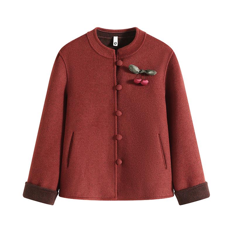 Spring Casual Coat for Women 40-60: Stylish Top for Middle-aged & Elderly