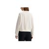 Fila White Series Casual Comfortable Knit Pullover Long Sleeve Sweatshirt Women Sweatshirt Ice-White F11W513201F-IV