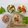 Hario Salad Set of Sweets Bowls, 4, Heat-Resistant Glass, Bowls, Tableware, HSB-2812