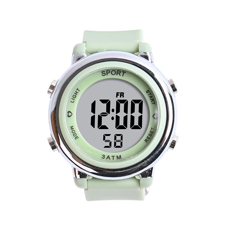 Reloj Cronógrafo Digital Luminoso para Mujer - Ligero, Moderno, con Indicador de Fecha y Día