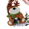 Handmade Christmas Tree Accessories DIY Santa Hanging Ornaments Christmas Xmas Wreath  Shop Window
