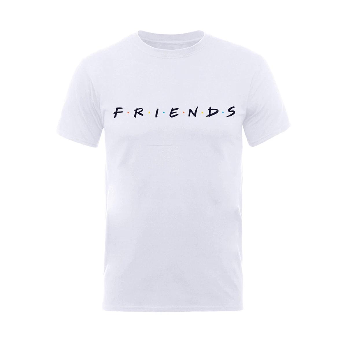 Friends Central Perk White Official Logo Mens Unisex T-Shirt XL