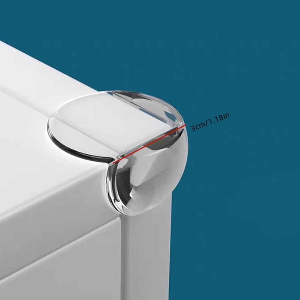 Baby Security Protection Corners Home Silicone Transparent Corner Guards Anti-Shock Furniture Table Edge Protectors