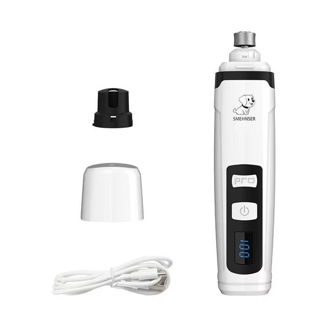 Electric Pet Nail Grinder, Usb Rechargeable Nail Clipper For Dogs And Cats, Gentle Paw Grooming Tool