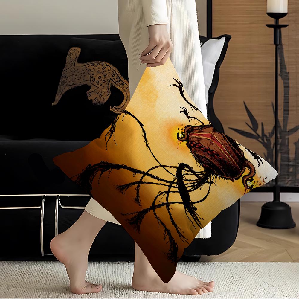 Risk Of Rain Personalized Picture Text Home Decorative Pillows Household Gifts 45x45cm