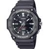 Men's Analog Quartz Watch with LED Light, Black - Model MW-620H-1AV