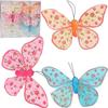 Set of 6 Butterflies On a 7 Cm Clip