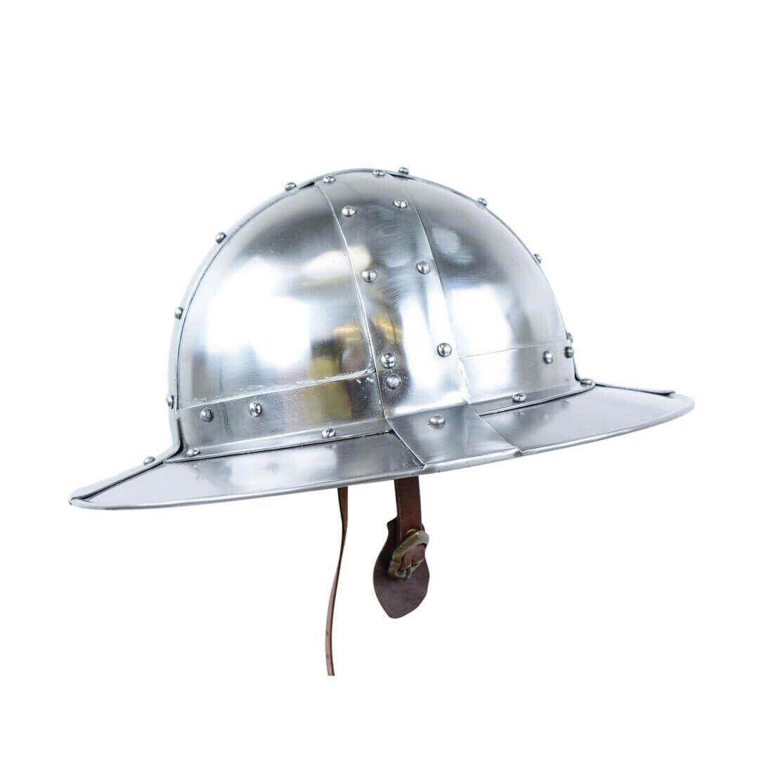 

Medieval Kettle Helmets – 18G , Perfect for Reenactments & Historical Displays