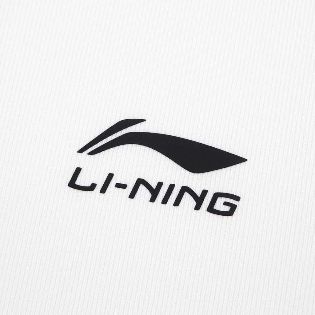 Li-Ning Fashionable Sports Casual Short Sleeve Breathable Polo Shirt Men tops White APLW475-1