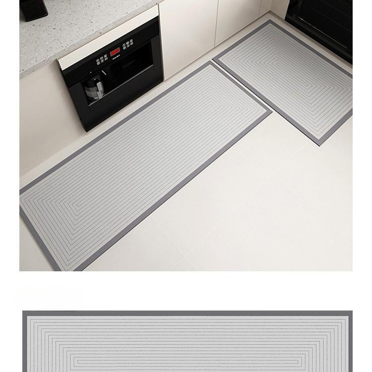 Kitchen Floor Mat Absorbent  Dirty  Oilproof Diatom Mud Household Printing Easy   Take Care of Bathroom Floor Mat Environmental Protection and Nonslip