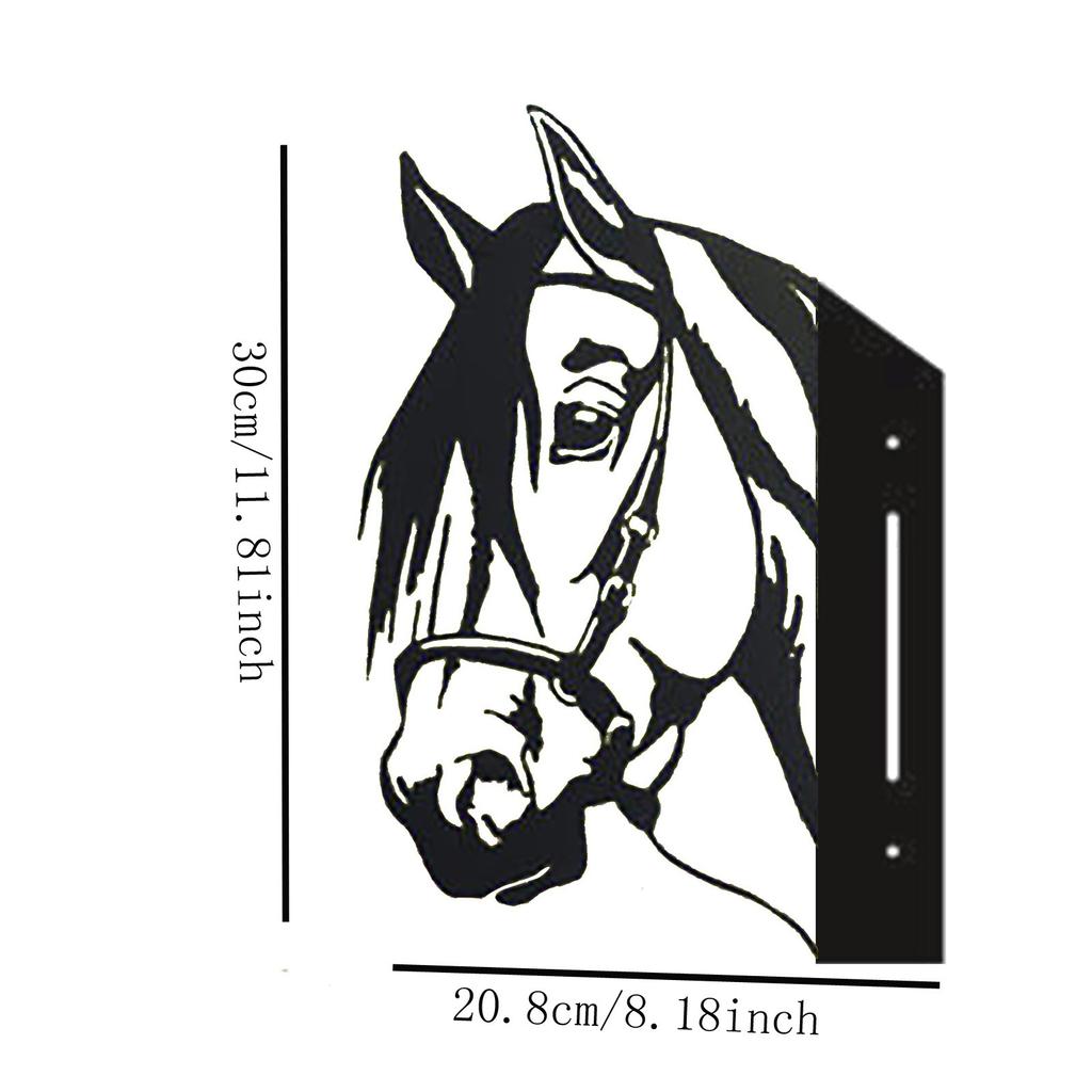 Farm Peeping Animals Cattle Metal Art Outdoor Outdoor Garden Pendant Decoration