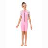 WEZHO Kids' Short-Sleeve UV Protection Wetsuit