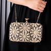 Diamond Luxury Brands Bags Novelty 2026 Evening Flower Clutch Shine Bling Crossbody Bags Fashion High Quality Women's Handbag