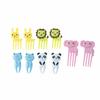 10Pcs/Set Kids Animal Cartoon Fruit Fork Sign Fruit Toothpick Bento Lunch Decor