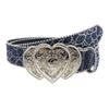 Girls Punk Waist Belt for Banquet Idol Costume Jewelry Waist Belt Jewelry for Party/Club for Jeans Pants Belt  Black M