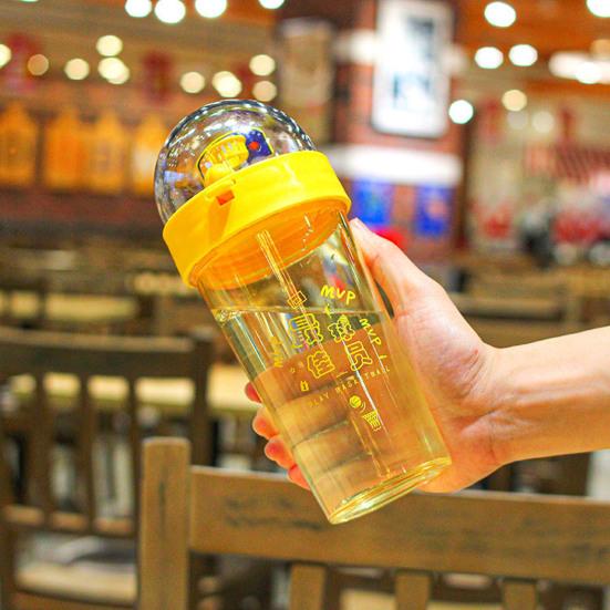 500ml Basketball Water Cup Eco-friendly Large Capacity Portable Fun Sports Shooting Drinking Bottle Travel