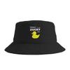 Today Is My Ducky Day I Lucky Day Gift Bucket Hat Outdoor Fisherman Caps For Women Casual Vacation Sunscreen Hats Pattern Cap