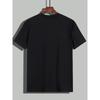 Herren Freizeit-T-Shirt mit Rundhalsausschnitt und kurzen Ärmeln - „Alles ist einfacher als zuvor!“""" Muster, Sommer-T-Shirt, Normale Passform, Perfekt für Erwachsene, Übergröße"""