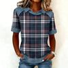 Long Sleeve Shirts for Women Womens Long Sleeve Tops Long Sleeve T Shirt Women Long Sleeve Going Out Tops for Women Plaid Print Casual Style