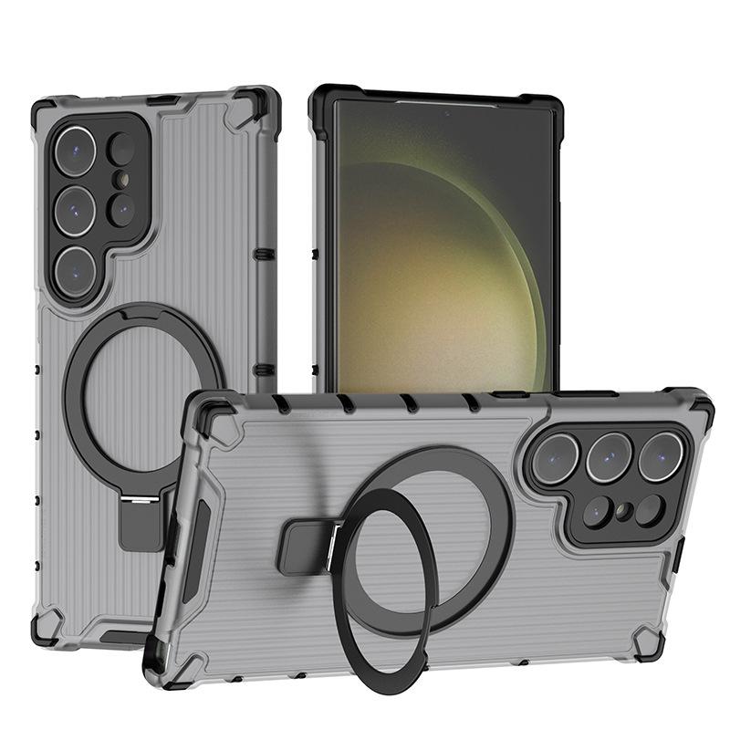 Samsung S25 Ultra/A55 Magnetic Ring Holder Airbag Case