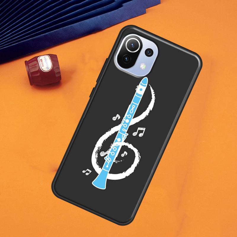 Music Notes Case For POCO F5 X3 X5 Pro F3 F4 X4 GT M5s C40 Cover For Xiaomi 13 11T 12T Pro 12 Lite 12X