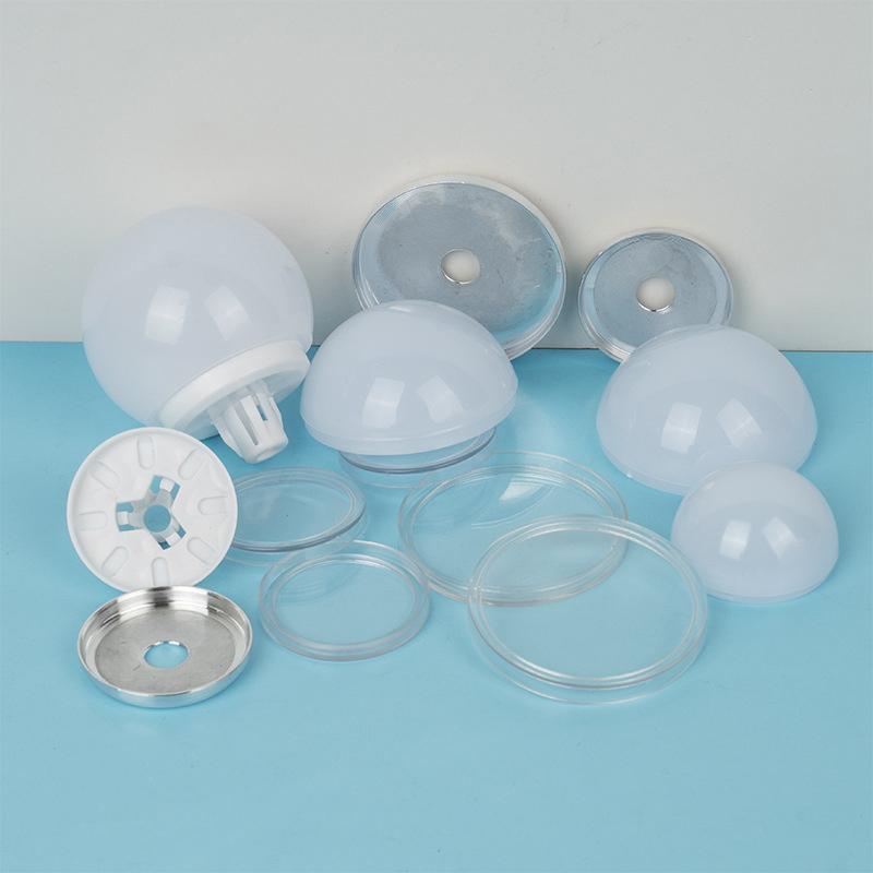 5Pcs Led Plastic Half-Bulb Bulb Makeup Mirror Bulb Plastic/Aluminum Base Shell Home Ceiling Restaurant Light Mirror Front Light