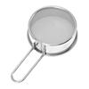 304 Stainless Steel Flour Sieve Strainer Round Mini Flour Sifter Food Strainer  Bakery Catering
