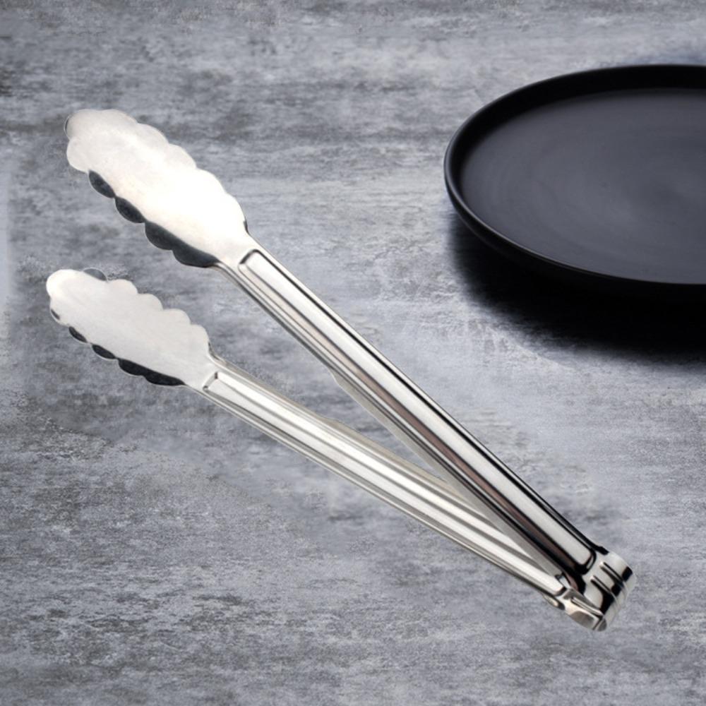 201 Stainless Steel Plum Blossom Clip 9 Inch 12 Inch 14 Inch Bread Clip Food Clip Multi-functional Food Clip